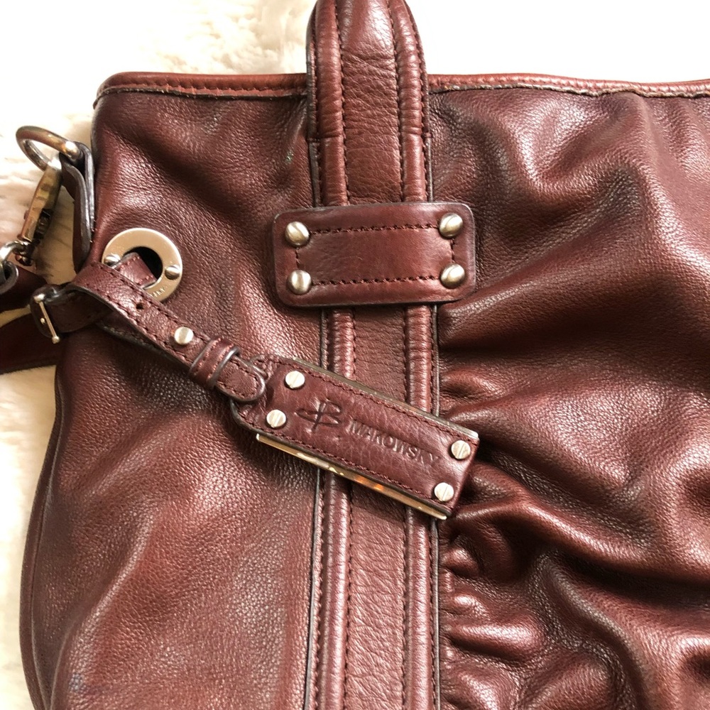 B. Makowsky - leather handbag - Picture 4 of 4